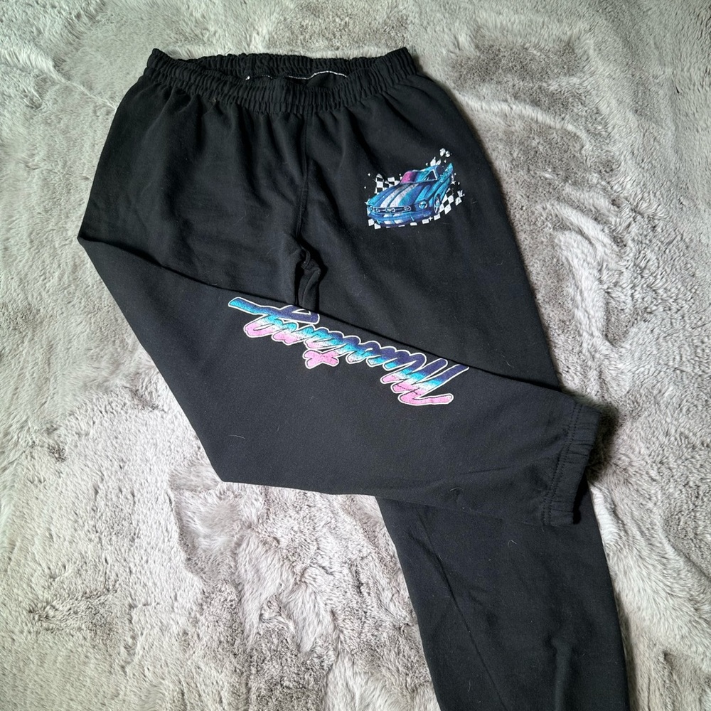 Ford mustang sweat pants.